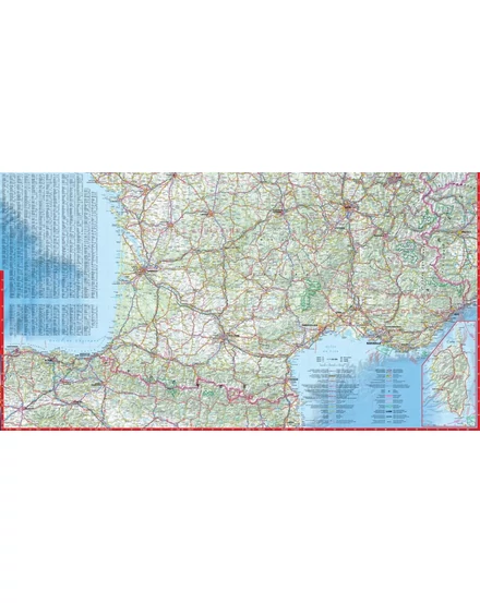 Cartographia Franciaország Comfort térkép 9788381908078