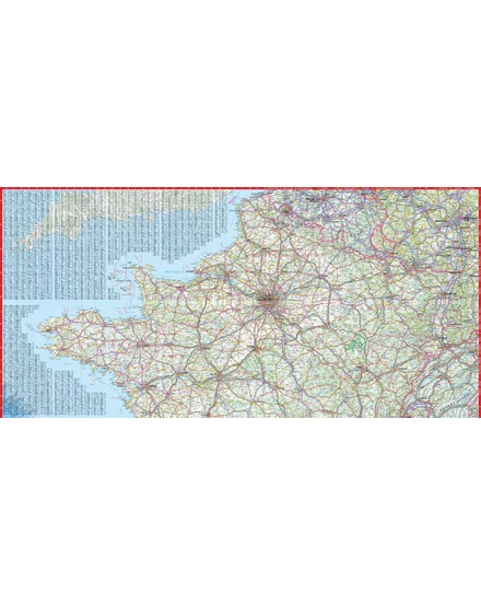 Cartographia Franciaország Comfort térkép 9788381908078