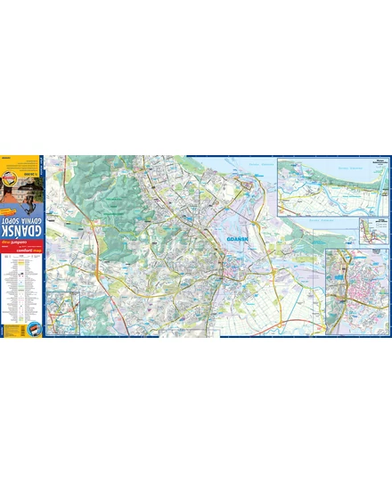 Cartographia Gdansk térkép 9788381908481
