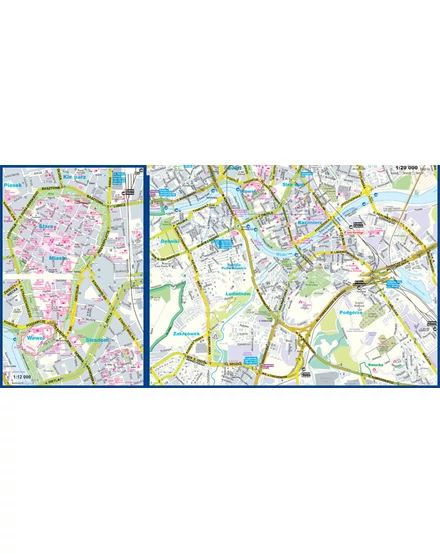 Cartographia Krakkó Comfort zsebtérkép 9788383550428