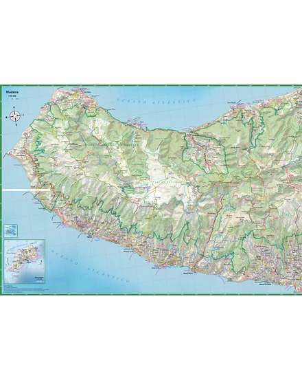 Cartographia Madeira trekking térkép 9788361155805