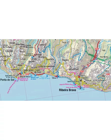 Cartographia Madeira trekking térkép 9788361155805