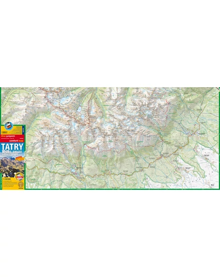 CCartographia Magas-Tátra (Wysokie) turistatérkép 9788383551661