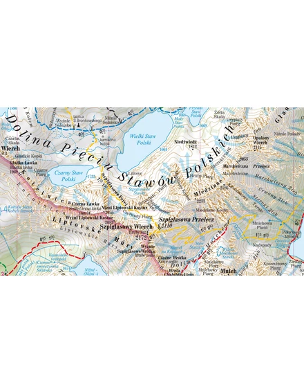 CCartographia Magas-Tátra (Wysokie) turistatérkép 9788383551661