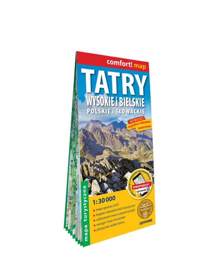 Cartographia Magas-Tátra (Wysokie) turistatérkép 9788383551661