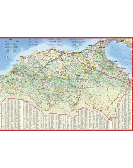 Cartographia Marokkó Comfort térkép 9788383550091