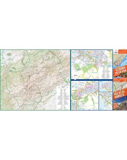 Cartographia Marokkó trekking térkép 9788361155812