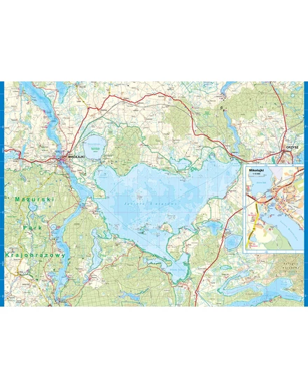 Cartographia Mazuri tavak térképe - ExpressMap-9788381908740