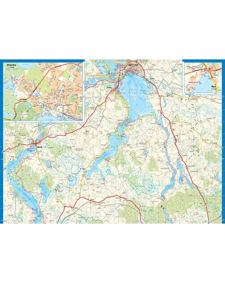 Cartographia Mazuri tavak térképe - ExpressMap-9788381908740