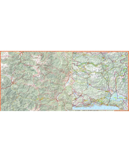 Cartographia Prokletije, Durmitor, Albán- és Montenegrói Alpok trekking térkép 9788361155874