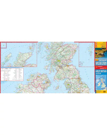 Cartographia-Nagy-Britannia és Írország Comfort térkép- Expressmap-9788383550138