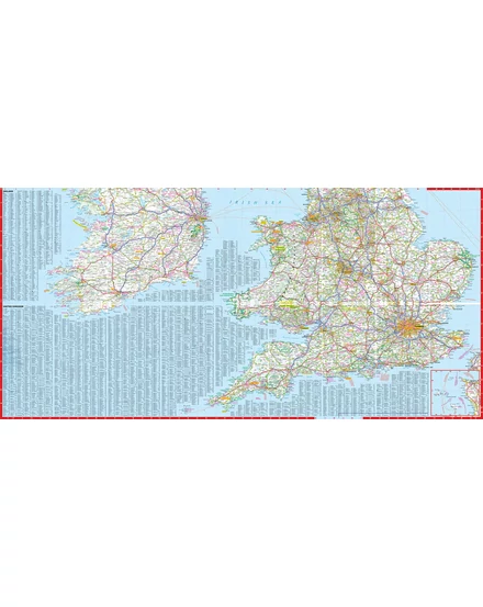 Cartographia-Nagy-Britannia és Írország Comfort térkép- Expressmap-9788383550138