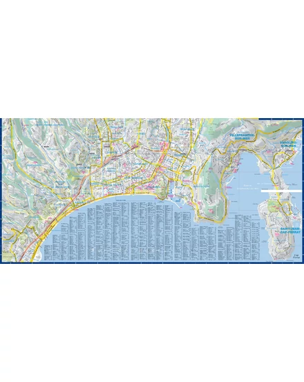 Cartographia Nizza térkép (laminált) 9788375467192