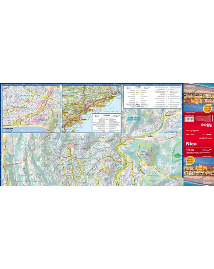 Cartographia Nizza térkép (laminált) 9788375467192