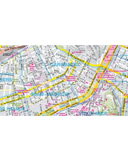 Cartographia Nizza térkép (laminált) 9788375467192