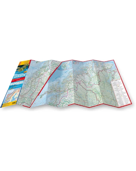 Cartographia Norvégia Comfort térkép 9788383555539