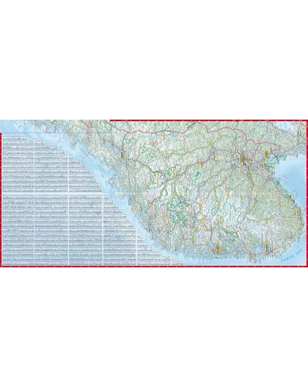 Cartographia Norvégia Comfort térkép 9788383555539