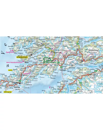 Cartographia Norvégia Comfort térkép 9788383555539