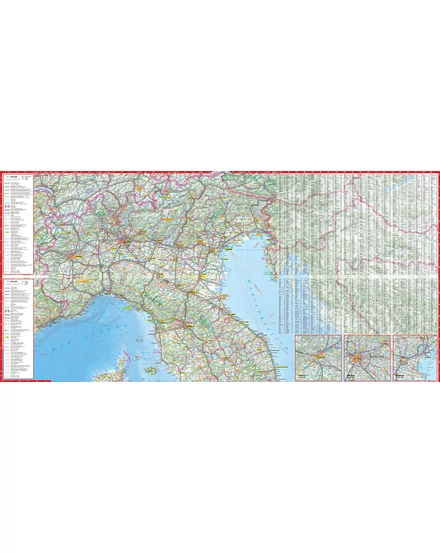 Cartographia Olaszország Comfort térkép 9788383551784