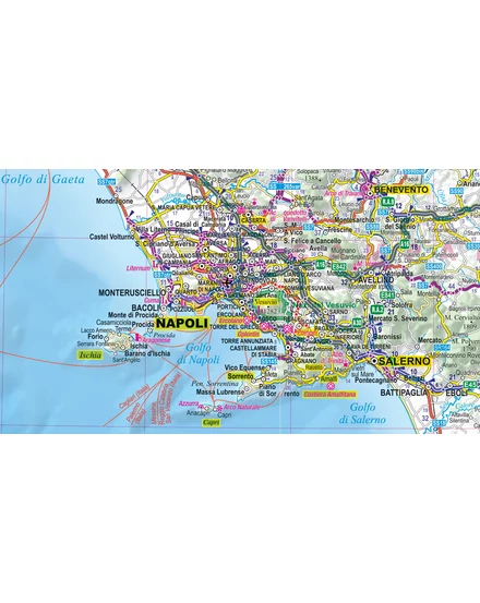 Cartographia Olaszország Comfort térkép 9788383551784