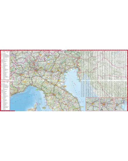Cartographia Olaszország Comfort térkép 9788383555782