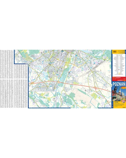 Cartographia Poznan Comfort várostérkép 9788381901437