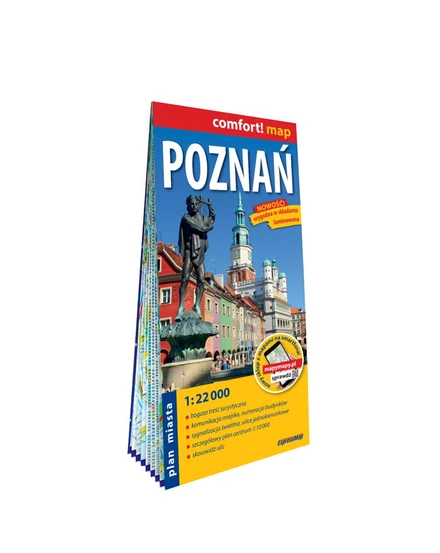 Cartographia Poznan Comfort várostérkép 9788381901437