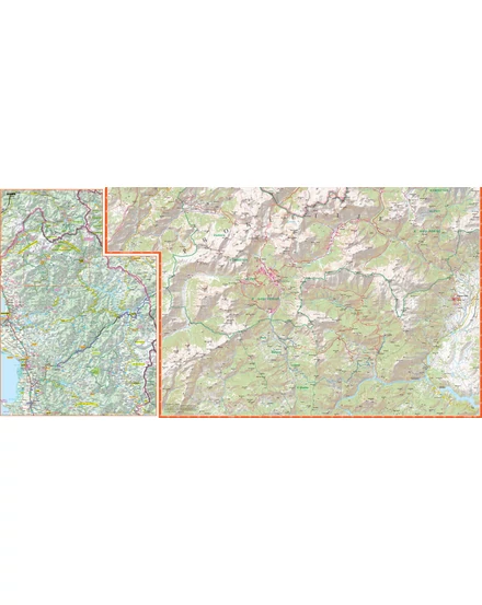 Cartographia Prokletije, Durmitor, Albán- és Montenegrói Alpok trekking térkép 9788361155843