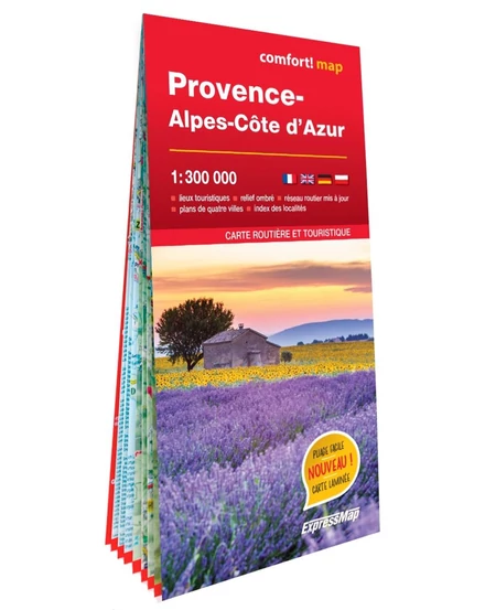Cartographia - Provence, Alpok-Cote D'Azur térkép - 9788383550220