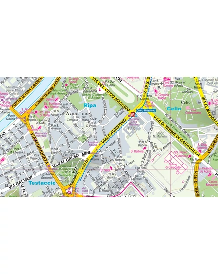Cartographia Róma, Vatikán térkép- Expressmap-9788383553917