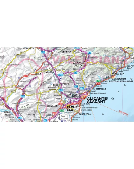 Cartographia Spanyolország, Portugália Comfort térkép 9788381908559