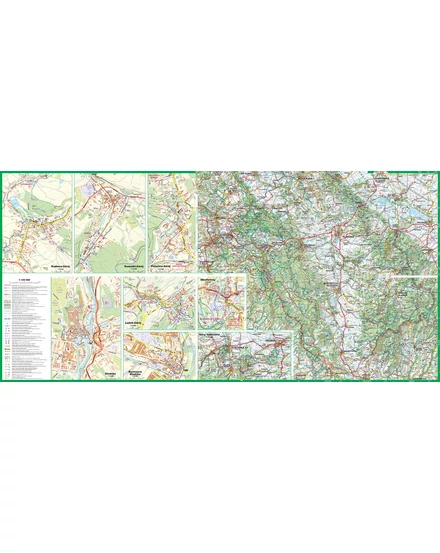 Cartographia Szudéták turistatérkép 9788381908924