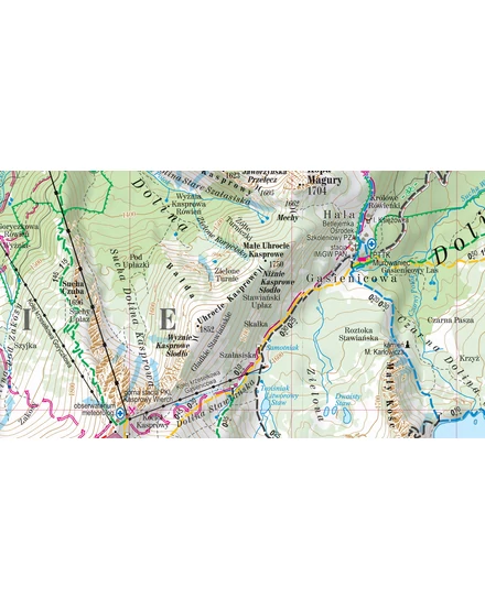 Cartographia Tátra (Lengyelország) turistatérkép - Expressmap-9788381909013