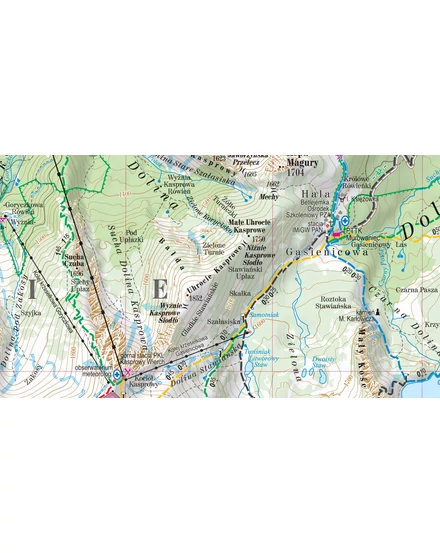 Cartographia Tátra (Lengyelország) turistatérkép - Expressmap-9788383555713