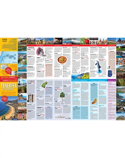 Cartographia Tenerife és La Gomera térkép (map&guide) 9788381909075
