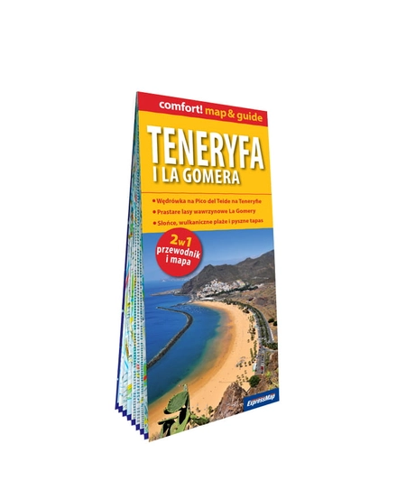 Cartographia Tenerife és La Gomera térkép (map&amp;guide) 9788381909075