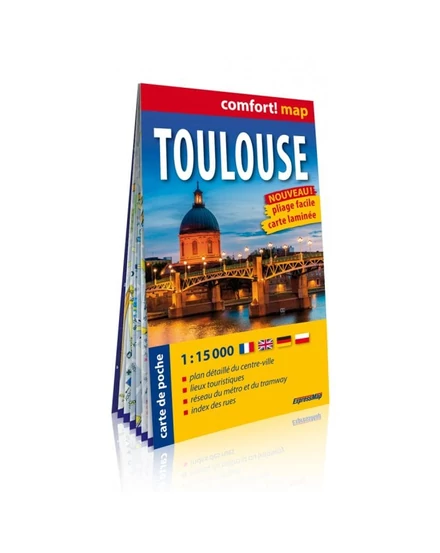 Cartographia Toulouse zsebtérkép 9788381908054