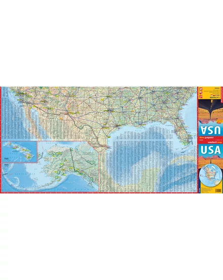 Cartographia USA Comfort térkép- Expressmap-9788383550121