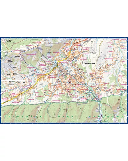 Cartographia Zakopane zsebtérkép 9788381904490