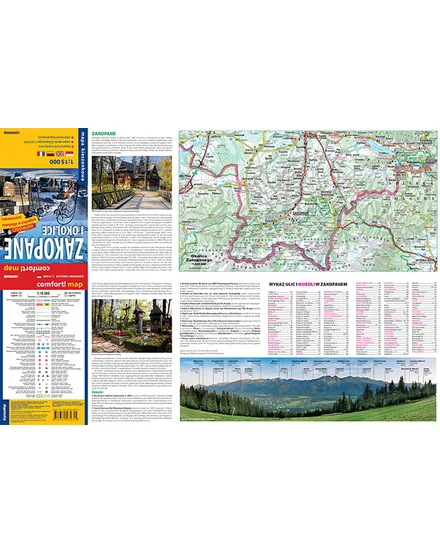 Cartographia Zakopane zsebtérkép 9788381904490