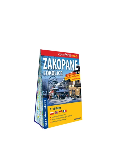 Cartographia Zakopane zsebtérkép 9788381904490
