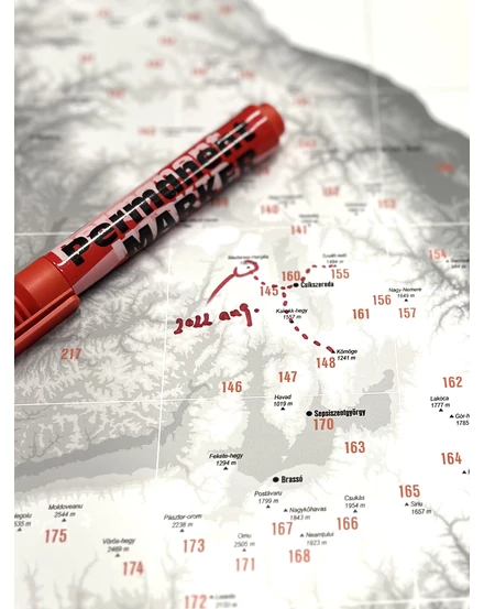 Cartographia A Kárpátok falitérkép 96x68 cm - választható kivitel-9789633539736