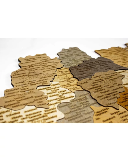 Cartographia Nagy-Magyarország 3D fa puzzle falitérkép 150x100 cm