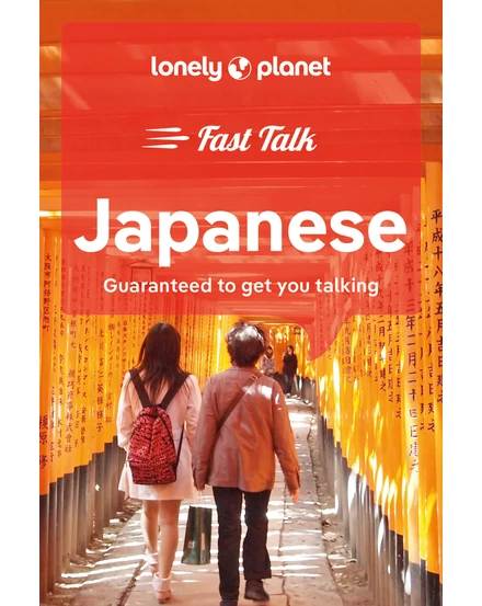 Cartographia  - Fast Talk Japanese - japán útiszótár Lonely Planet (angol) -9781787015609