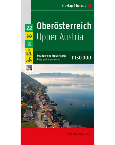 Cartographia Felső-Ausztria térkép-Freytag-9783707921670