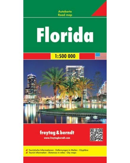 Cartographia Florida térkép (Freytag) 9783707914320