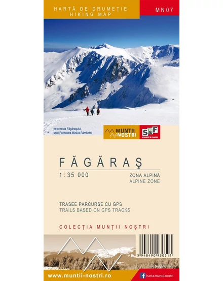 Cartographia - Fogarasi-havasok turistatérkép MN07