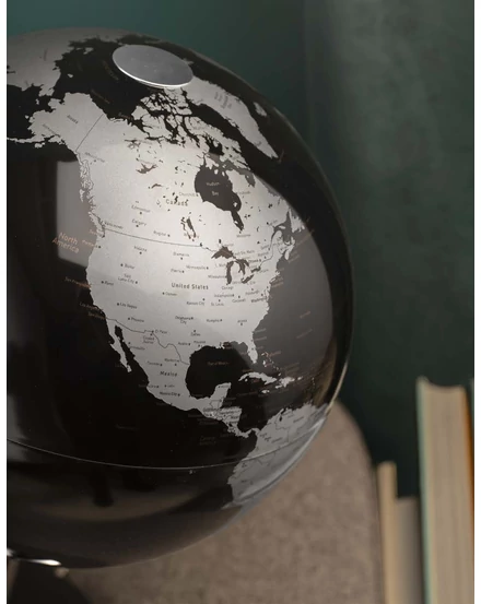 Cartographia Földgömb 25cm ANGLO BLACK (fekete), angol nyelvű - 8007239012363