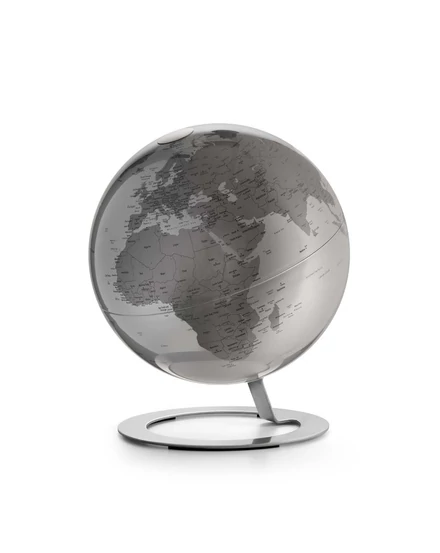 Cartographia Földgömb 25cm IGLOBE SILVER (ezüst), angol nyelvű - 8007239978508