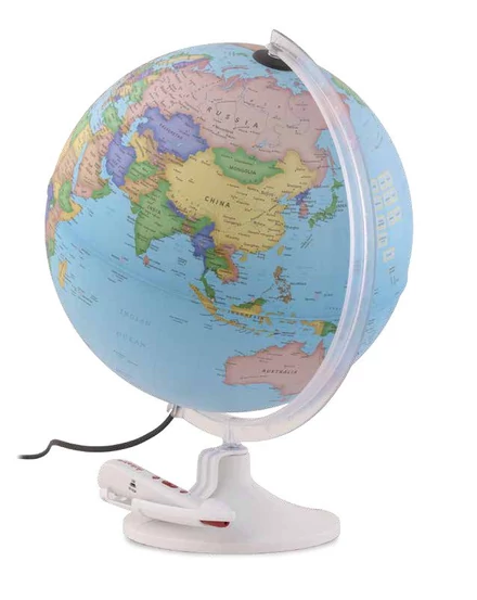 Cartographia Földgömb 30cm 6 nyelven beszélő, világító-8007239981201